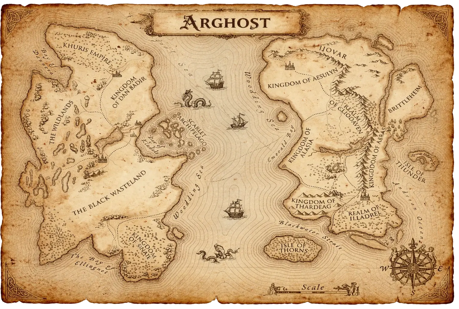 Map of Arghost